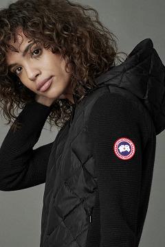 Chamarras Canada Goose Mujer Mexico - HyBridge Prendas De Punto Negros VP7540921